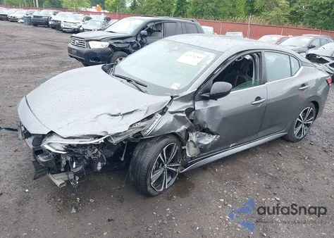 2021 Nissan Sentra Sr Xtronic Cvt из США, поврежденный, VIN 3N1AB8DV3MY251080